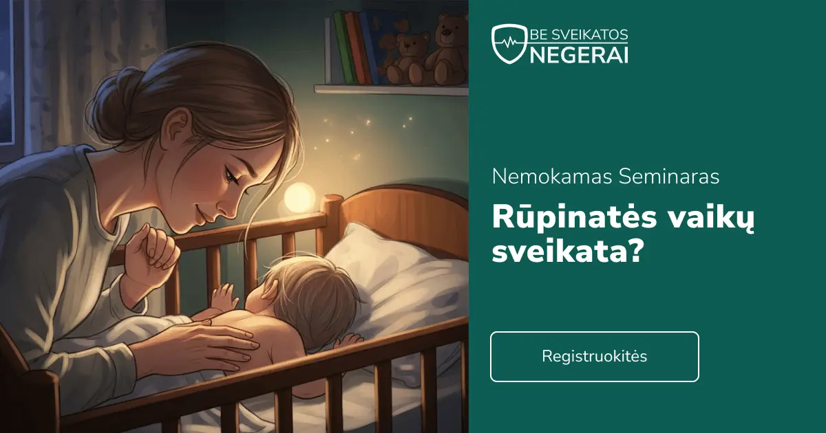 Mažų vaikų miego ypatumai