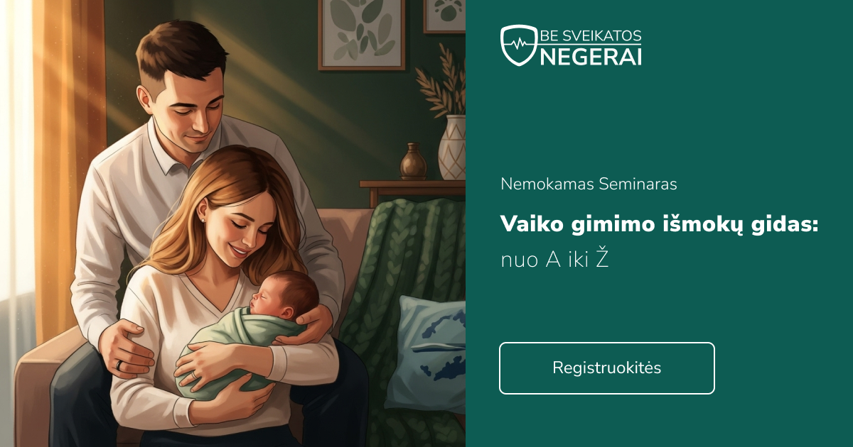 Vaiko gimimo išmokų gidas: nuo A iki Ž